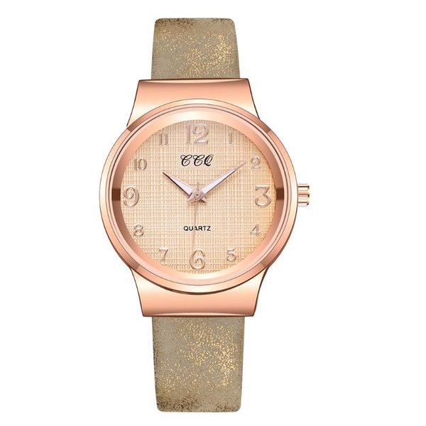 wristwatches women arabic numbers watches exquisite style luxury ladies leather strap quartz fashion gift clock relogio feminino, Slivery;brown
wristwatches women arabic numbers watches exquisite style luxury ladies leather strap quartz fashion gift clock relogio feminino, Slivery;brown