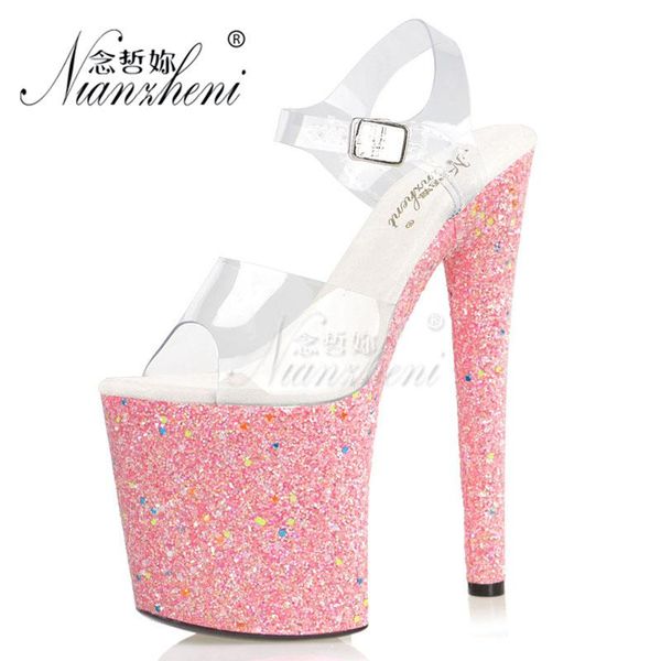 sandals style luminous bling platform clear shallow small size women 20cm super high heeled shoes 8 inch novelty fetish, Black
sandals style luminous bling platform clear shallow small size women 20cm super high heeled shoes 8 inch novelty fetish, Black