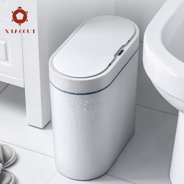 xiaogui smart sensor trash can eectronic automatic househod bathroom toiet waterproof narrow seam
xiaogui smart sensor trash can eectronic automatic househod bathroom toiet waterproof narrow seam