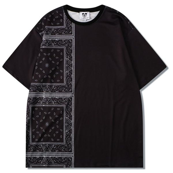 men's t-shirts mens bandana paisley print t shirt short sleeve shirts 2021 summer oversized t-shirt o-neck loose black white tee, White;black
men's t-shirts mens bandana paisley print t shirt short sleeve shirts 2021 summer oversized t-shirt o-neck loose black white tee, White;black