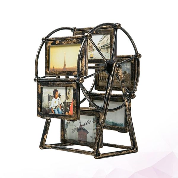 frames ferris wheel po frame retro rotary windmill beautiful picture deskornament for home (4" without pos) 
frames ferris wheel po frame retro rotary windmill beautiful picture deskornament for home (4" without pos)