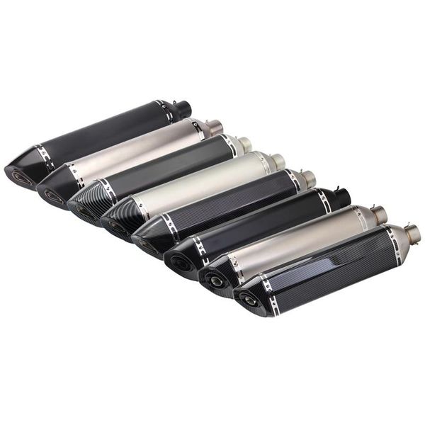 motorcycle exhaust system length 570mm inlet 51mm pipe muffler escape moto motorbike slip on universal for tmax xmax nmax msx pcx etc
motorcycle exhaust system length 570mm inlet 51mm pipe muffler escape moto motorbike slip on universal for tmax xmax nmax msx pcx etc