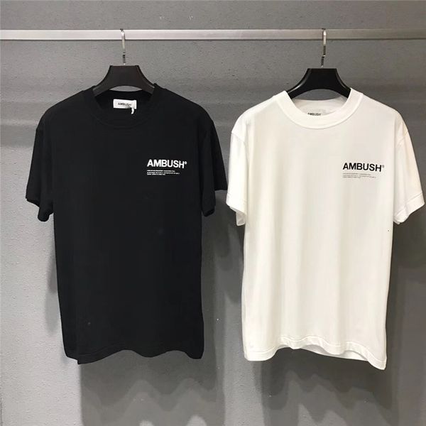 2021 19fw new hip hop summer kanye west t shirt men women short sleeve cotton fashion ambush tees streetwear b5l5, White;black
2021 19fw new hip hop summer kanye west t shirt men women short sleeve cotton fashion ambush tees streetwear b5l5, White;black