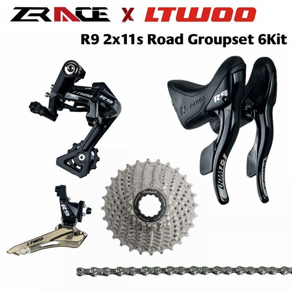 bike derailleurs ltwoo r9 2x11 speed, 22s road 6kit, zrace 11s cassette + chains shifter rear front derailleurs, 4700,r3000
bike derailleurs ltwoo r9 2x11 speed, 22s road 6kit, zrace 11s cassette + chains shifter rear front derailleurs, 4700,r3000