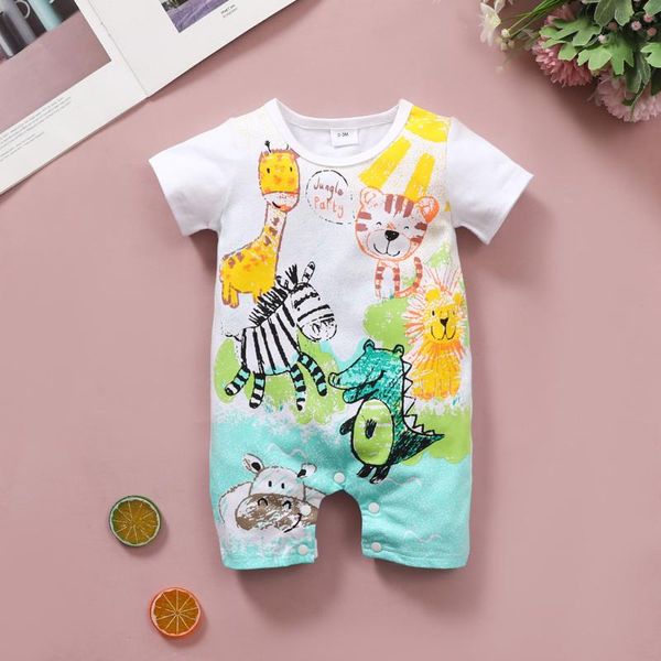 jumpsuits born 2021 jumpsuit summer cotton infant baby girls boys lovely cartoon animal letter romper short sleeve o-neck outfits, Blue
jumpsuits born 2021 jumpsuit summer cotton infant baby girls boys lovely cartoon animal letter romper short sleeve o-neck outfits, Blue