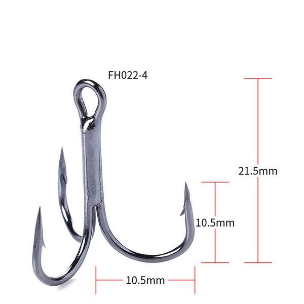 fishing hooks 20pcs/packing fish hook triple 4#/-10# three high steel carbon material treble black round bass tackle tools
fishing hooks 20pcs/packing fish hook triple 4#/-10# three high steel carbon material treble black round bass tackle tools