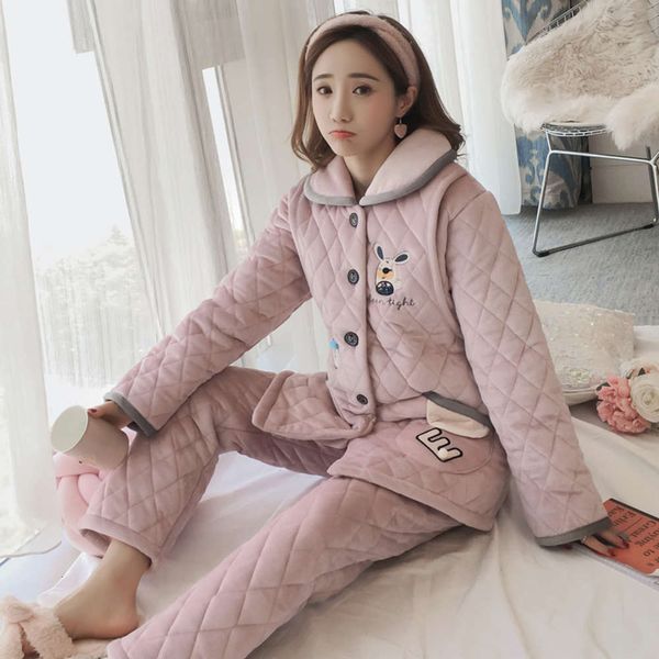 jacket pajamas postpartum maternity suit thickened warm cotton padded lovely breast-feeding clothes, White
jacket pajamas postpartum maternity suit thickened warm cotton padded lovely breast-feeding clothes, White