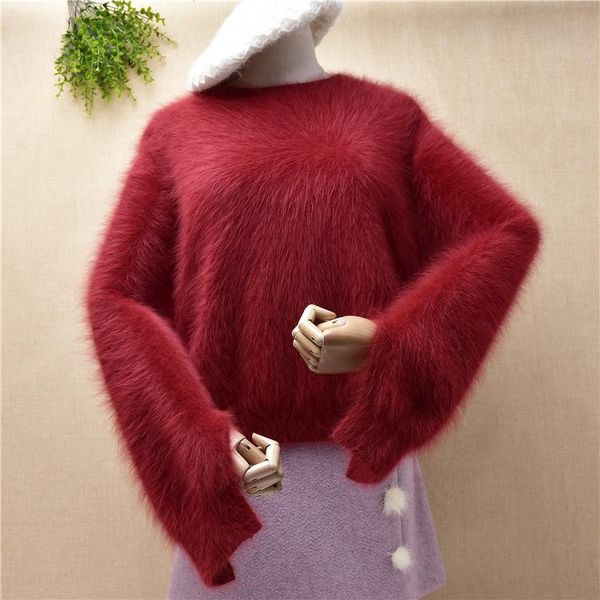 women's sweaters ladies women fashion hairy fuzzy mink cashmere knitted long sleeves loose pullover angora fur winter jumper sweater pu, White;black
women's sweaters ladies women fashion hairy fuzzy mink cashmere knitted long sleeves loose pullover angora fur winter jumper sweater pu, White;black