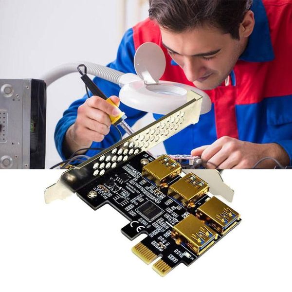 computer cables & connectors 4 ports pcie riser adapter board pci-e 1x to xmr/zcash rabbet eth/monero extender 3.0 16x ethereum zec gp m5f9
computer cables & connectors 4 ports pcie riser adapter board pci-e 1x to xmr/zcash rabbet eth/monero extender 3.0 16x ethereum zec gp m5f9