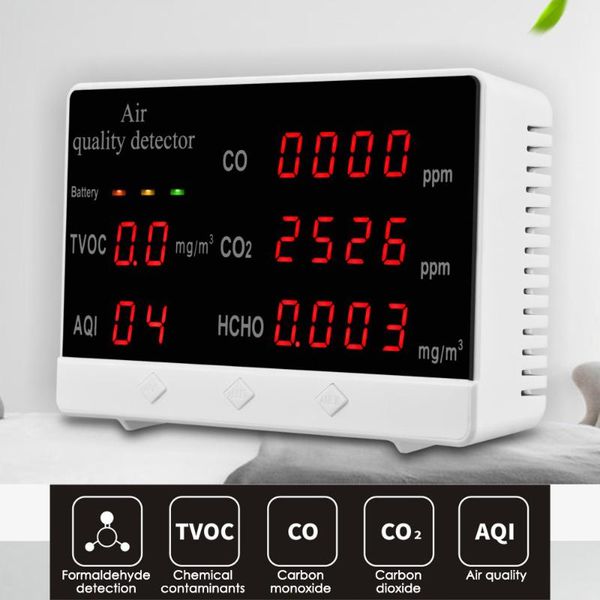 multifunctional digital co co2 hcho tvoc gas detector high accuracy air quality monitor gas analyzer air quality detector
multifunctional digital co co2 hcho tvoc gas detector high accuracy air quality monitor gas analyzer air quality detector
