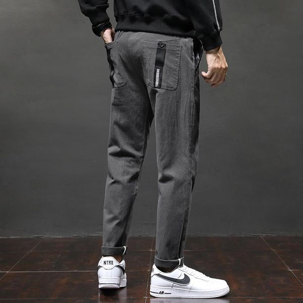 men's pants 2021 spring summer cargo full-length hip hop casual male joggers trousers fashion loose streetwear pant d33, Black
men's pants 2021 spring summer cargo full-length hip hop casual male joggers trousers fashion loose streetwear pant d33, Black
