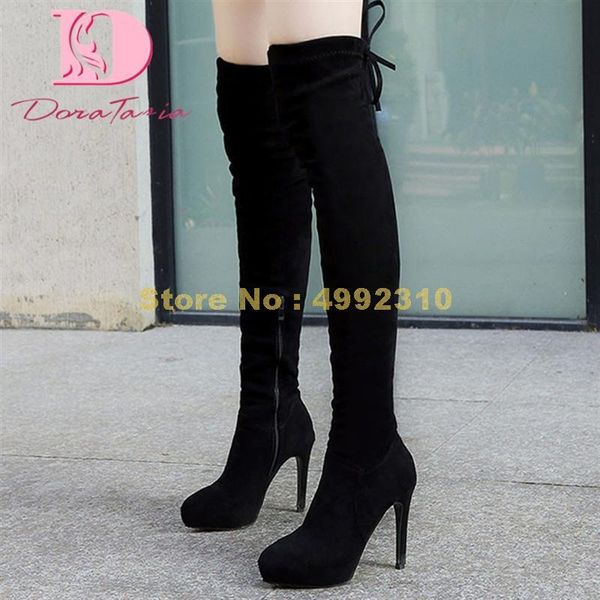 boots fashion ladies over the knee thin high heels zip thigh women party office shoes, Black
boots fashion ladies over the knee thin high heels zip thigh women party office shoes, Black
