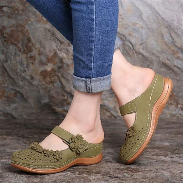 uropean and american summer new flower cave shoes women's flat bottom round head leisure sandals women spot, Black
uropean and american summer new flower cave shoes women's flat bottom round head leisure sandals women spot, Black