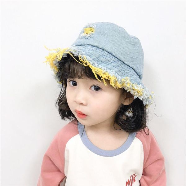 wide brim hats spring, summer and autumn children's bucket cowboy fringed basin hole fisherman hat boys girls sun shade, Blue;gray
wide brim hats spring, summer and autumn children's bucket cowboy fringed basin hole fisherman hat boys girls sun shade, Blue;gray