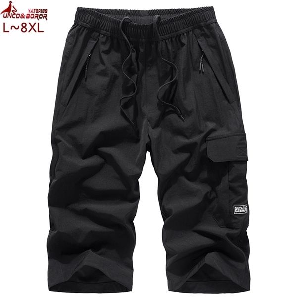 plus size 7xl 8xl men`s knee lenght cargo shorts casual elastic waist fitness bermudas male breathable beach surfings shorts men c0222, White;black
plus size 7xl 8xl men`s knee lenght cargo shorts casual elastic waist fitness bermudas male breathable beach surfings shorts men c0222, White;black