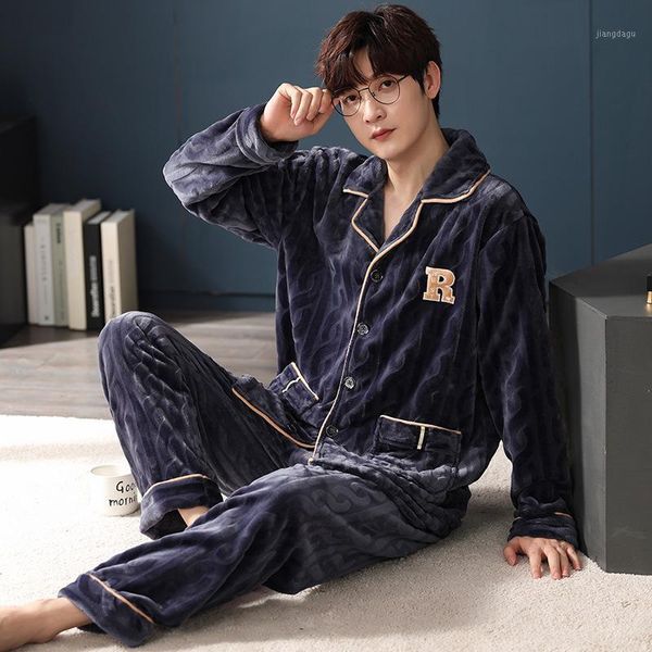men's sleepwear men print flannel pajamas suit turn-down collar cardigan&pant 2pcs loose with pocket casual home clothes oversize 3xl, Black;brown
men's sleepwear men print flannel pajamas suit turn-down collar cardigan&pant 2pcs loose with pocket casual home clothes oversize 3xl, Black;brown