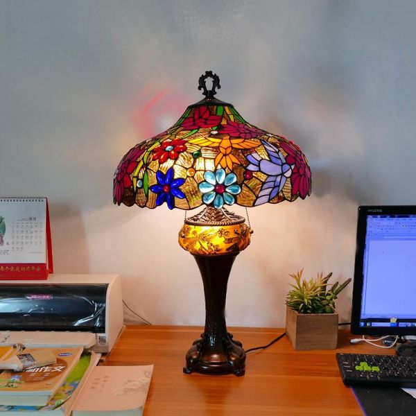 european retro tiffany stained glass classic romantic bar living room dining room bedside lamp desk light
european retro tiffany stained glass classic romantic bar living room dining room bedside lamp desk light