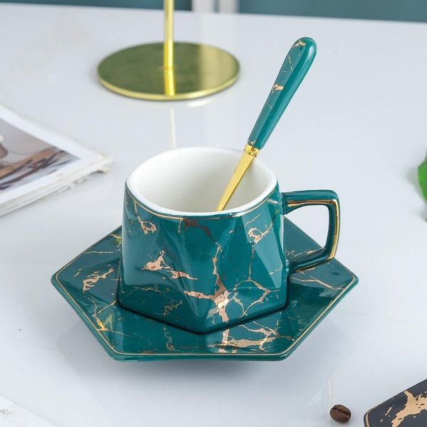 cups & saucers european marble ceramic coffee cup saucer spoon set reusable white tea small vintage porcelain canecas drinkware eb50bd
cups & saucers european marble ceramic coffee cup saucer spoon set reusable white tea small vintage porcelain canecas drinkware eb50bd
