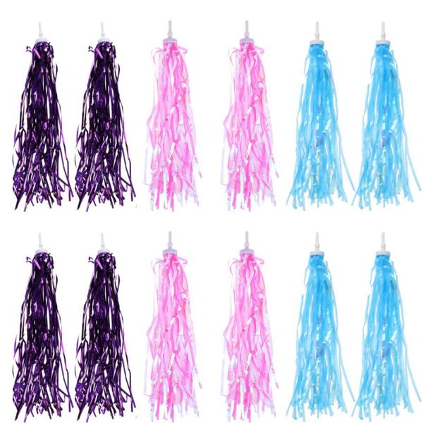 bike handlebars &components 6 pairs of children handlebar streamers grips tassels ribbons baby carrier accessories (pink, sky-blue, purple,
bike handlebars &components 6 pairs of children handlebar streamers grips tassels ribbons baby carrier accessories (pink, sky-blue, purple,