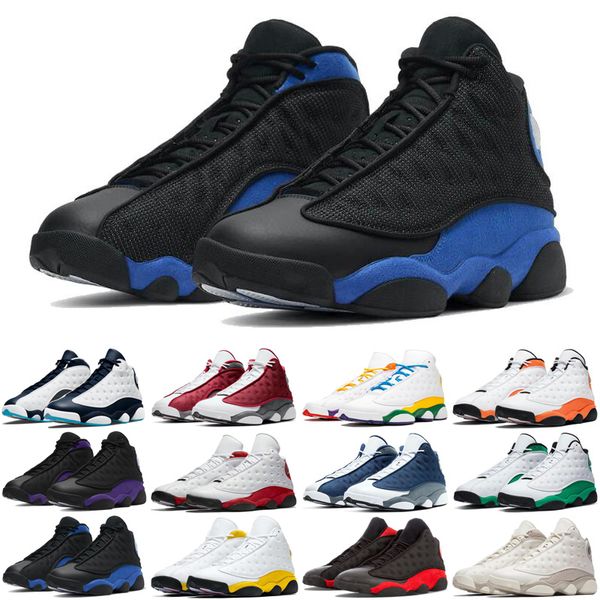 13 13s men basketball shoes obsidian red flint court purple del sol hyper royal gold glitter chicago mens trainers sports sneakers size 7-13, White;red
13 13s men basketball shoes obsidian red flint court purple del sol hyper royal gold glitter chicago mens trainers sports sneakers size 7-13, White;red