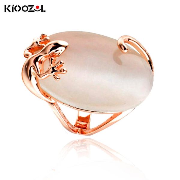 wedding rings kioozol oversized oval opal rose gold silver color gecko shape ring for women animal style jewelry accessories 010 ko4, Slivery;golden
wedding rings kioozol oversized oval opal rose gold silver color gecko shape ring for women animal style jewelry accessories 010 ko4, Slivery;golden