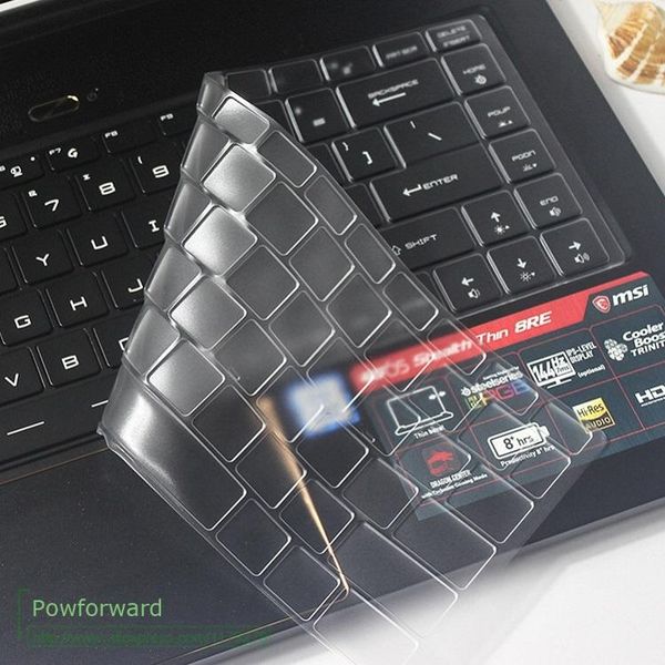 keyboard covers tpu 15.6 inch gaming lapskin cover for 15.6" msi gs65 gf63 p65 ps42 ps63 8rd 8re 8rb 8rcx 8re-014cn
keyboard covers tpu 15.6 inch gaming lapskin cover for 15.6" msi gs65 gf63 p65 ps42 ps63 8rd 8re 8rb 8rcx 8re-014cn