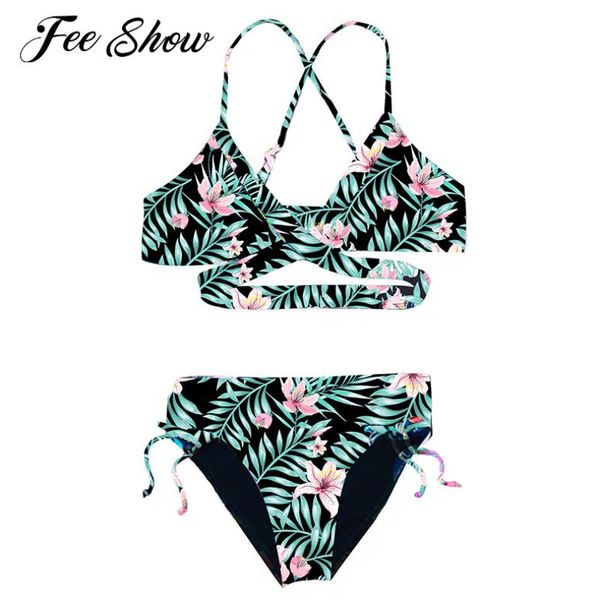 one-piece suits 2pcs kids girls floral print bikinis set summer brazilian beach swimsuits v neck spaghetti straps triangle bra low waist bri
one-piece suits 2pcs kids girls floral print bikinis set summer brazilian beach swimsuits v neck spaghetti straps triangle bra low waist bri