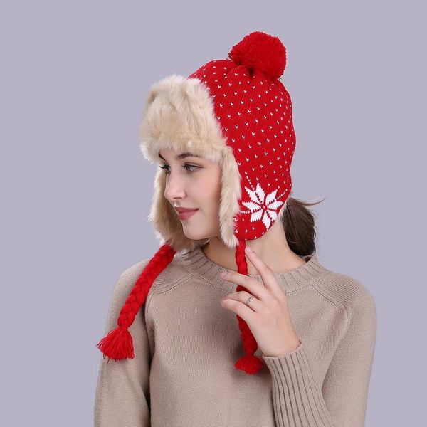 trapper hats lady warm pompom fur hat girls flower earprotection cap outdoor autumn and winter knitting wool students b-8557, Blue;gray
trapper hats lady warm pompom fur hat girls flower earprotection cap outdoor autumn and winter knitting wool students b-8557, Blue;gray