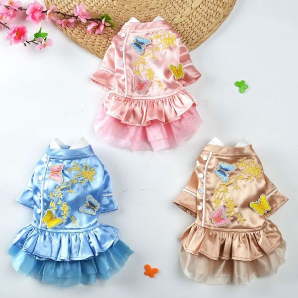 my fair lady pet cloth chine style hanfu spring summer embroidery skirt teddy bear
my fair lady pet cloth chine style hanfu spring summer embroidery skirt teddy bear