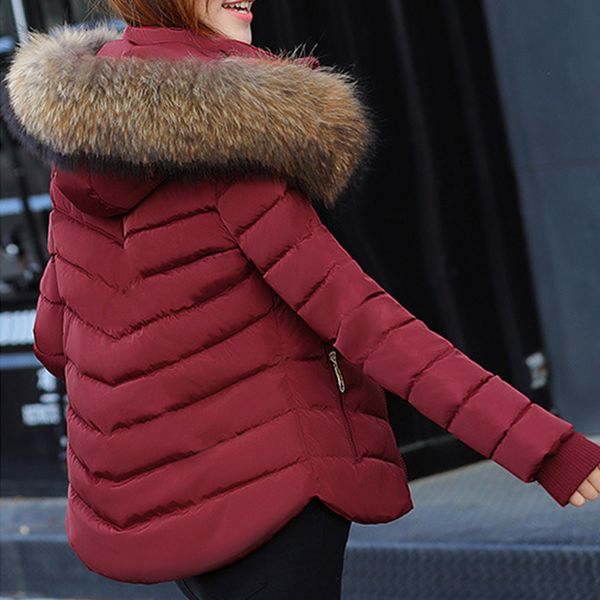new 2021 gloves winter coat women detachable fur collar slim fit casual korean basic jackets parka outwear zmvl, Black
new 2021 gloves winter coat women detachable fur collar slim fit casual korean basic jackets parka outwear zmvl, Black