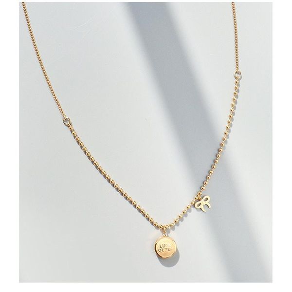 pendant necklaces gold plated stainless steel round cute bowknot pendants for women jewelry, fashion beads neck chain necklace female, Silver
pendant necklaces gold plated stainless steel round cute bowknot pendants for women jewelry, fashion beads neck chain necklace female, Silver