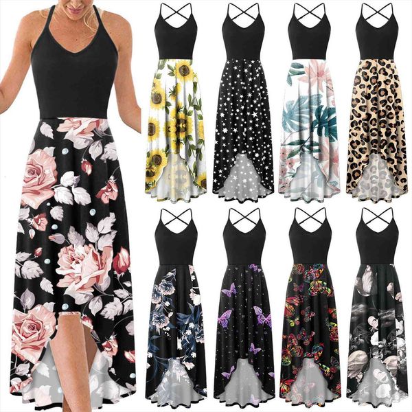 beach plus sizes casual women dresses v neck sleeveless strap open back print dress fashion vestidos summer r5, Black;gray
beach plus sizes casual women dresses v neck sleeveless strap open back print dress fashion vestidos summer r5, Black;gray