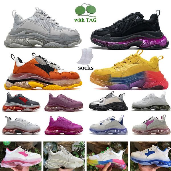 tiple s ultra men women designer shoes 17fw crystal bottom all black white green pink red luxury platform sneakers gym chunky daddy style la
tiple s ultra men women designer shoes 17fw crystal bottom all black white green pink red luxury platform sneakers gym chunky daddy style la