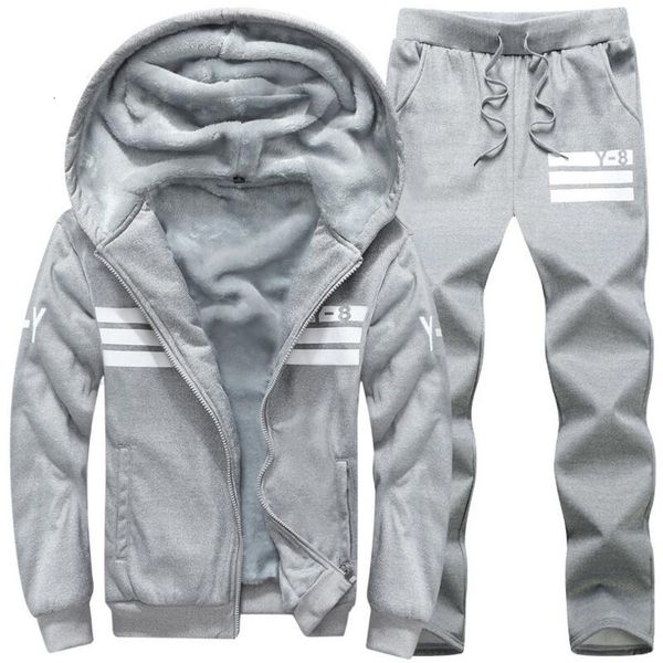 2021 new large size ~8xl 9xl winter tracksuits men set thicken fleece hoodies+pants suit warm casual men's coats hoodie sportsuit 0ab7, Gray
2021 new large size ~8xl 9xl winter tracksuits men set thicken fleece hoodies+pants suit warm casual men's coats hoodie sportsuit 0ab7, Gray