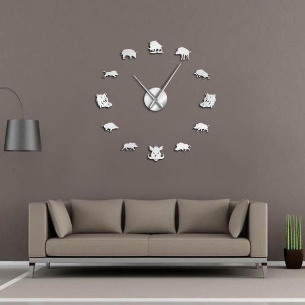 wall clocks sus scrofa wild boar figures art mirror stickers diy giant clock pig large hanging watch gifts
wall clocks sus scrofa wild boar figures art mirror stickers diy giant clock pig large hanging watch gifts