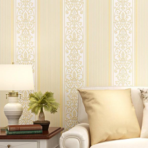 european style non woven wallpaper bedroom living room wallpaper 3d vertical stripe home warm tv background wall simple
european style non woven wallpaper bedroom living room wallpaper 3d vertical stripe home warm tv background wall simple