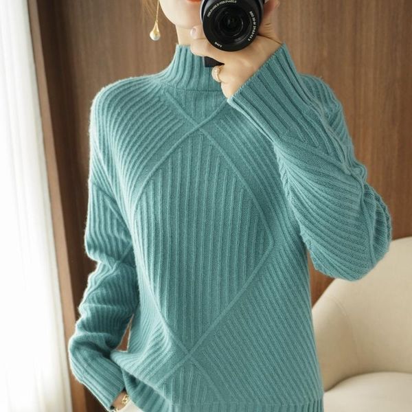 women's sweaters casual plus size cashmere warm pure color basic sweater turtleneck women 2021 winter 100% wool knitted pullover, White;black
women's sweaters casual plus size cashmere warm pure color basic sweater turtleneck women 2021 winter 100% wool knitted pullover, White;black