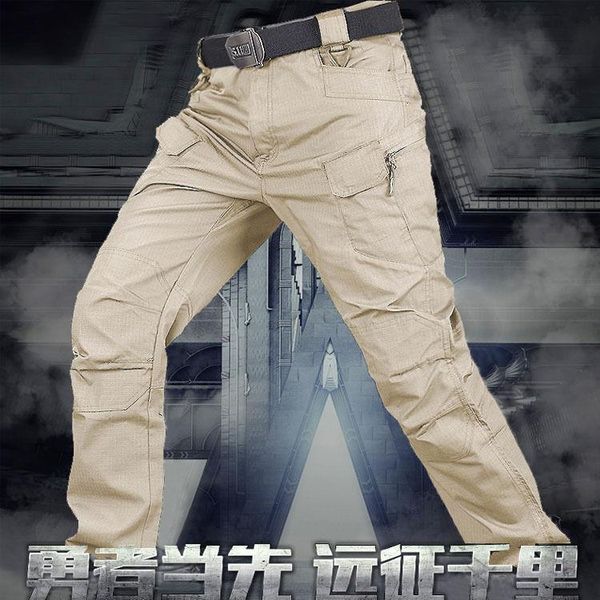 men's pants overalls military style tactical camouflage jogging plus size multi-pocket, Black
men's pants overalls military style tactical camouflage jogging plus size multi-pocket, Black