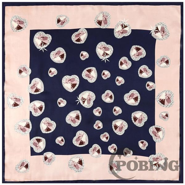 scarves pobing silk scarf women diamond print manual hand square spain echarpes foulards femme wrap bandana small hijab 90cm, Blue;gray
scarves pobing silk scarf women diamond print manual hand square spain echarpes foulards femme wrap bandana small hijab 90cm, Blue;gray