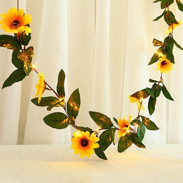 strings ivy sunflower garland fairy lights 2m, leaves led string lights,garland wedding home decoration mini copper
strings ivy sunflower garland fairy lights 2m, leaves led string lights,garland wedding home decoration mini copper