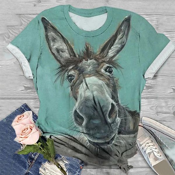 #h40 3d horse print t shirt women plus size women tshirts o neck short sleeve tee vintage t-shirt summer women clothes, White
#h40 3d horse print t shirt women plus size women tshirts o neck short sleeve tee vintage t-shirt summer women clothes, White