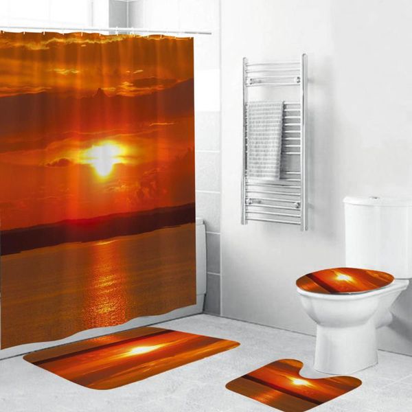 shower curtains sunrise bathroom accessories sets waterproof curtain 4 pieces bath mat pad carpet cover toilet for home decor
shower curtains sunrise bathroom accessories sets waterproof curtain 4 pieces bath mat pad carpet cover toilet for home decor