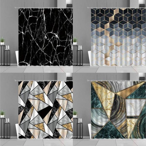 modern marble shower curtains creative geometric plaid stripe pattern home decor waterproof fabric bathroom curtain with hooks
modern marble shower curtains creative geometric plaid stripe pattern home decor waterproof fabric bathroom curtain with hooks