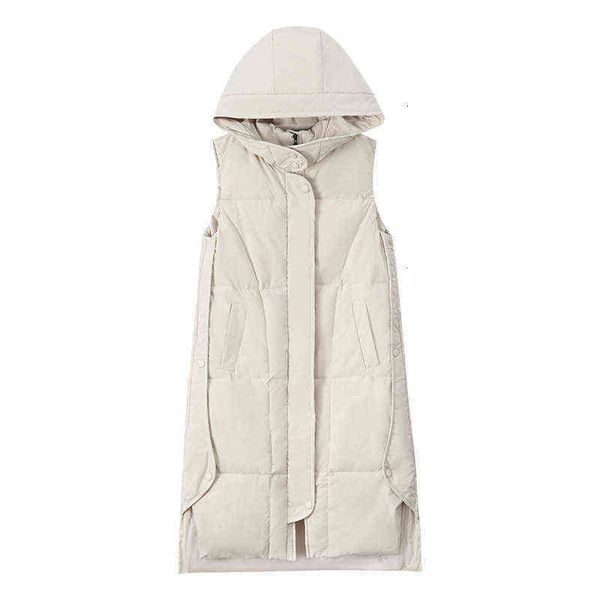 xinjiang cotton down et long vest female autumn and winter fashion hooded korean casual coat, Black;white
xinjiang cotton down et long vest female autumn and winter fashion hooded korean casual coat, Black;white