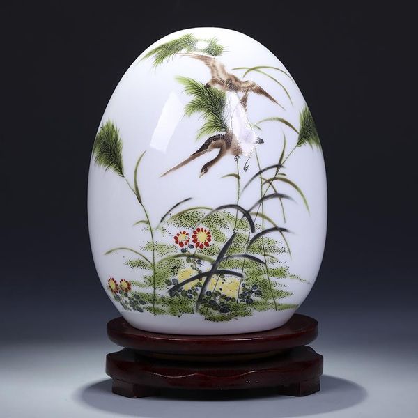 vases jingdezhen ceramic good luck egg vase home living room chinese modern minimalist decorations porcelain ornaments
vases jingdezhen ceramic good luck egg vase home living room chinese modern minimalist decorations porcelain ornaments