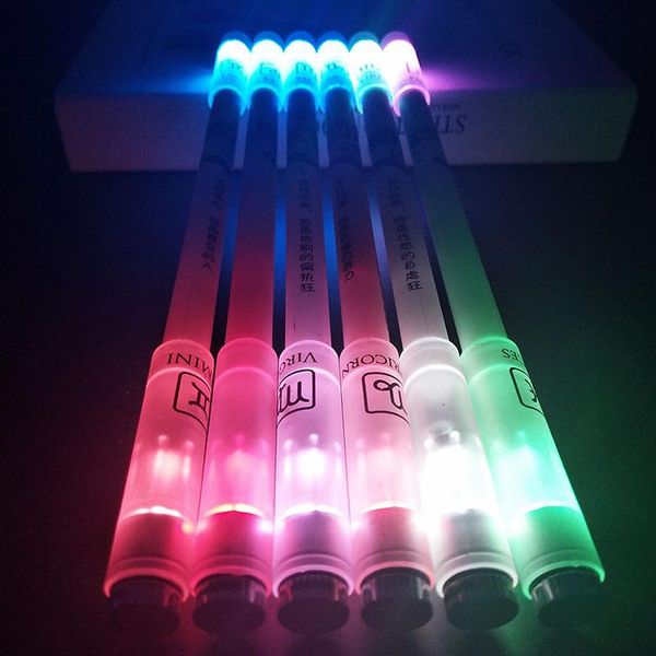 ballpoint pens s 1 piece led flash gel pen students fashion spinning kids christmas gift office supply, Blue;orange
ballpoint pens s 1 piece led flash gel pen students fashion spinning kids christmas gift office supply, Blue;orange