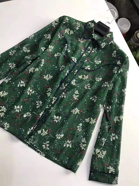 2021 new nova mulher verde flor impresso lao doce chiffon blusa camisa q44i, Black
2021 new nova mulher verde flor impresso lao doce chiffon blusa camisa q44i, Black