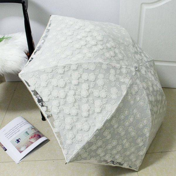 umbrellas embroidery lace double layers 3-fold rain sun umbrella for women small uv creative parasol female
umbrellas embroidery lace double layers 3-fold rain sun umbrella for women small uv creative parasol female