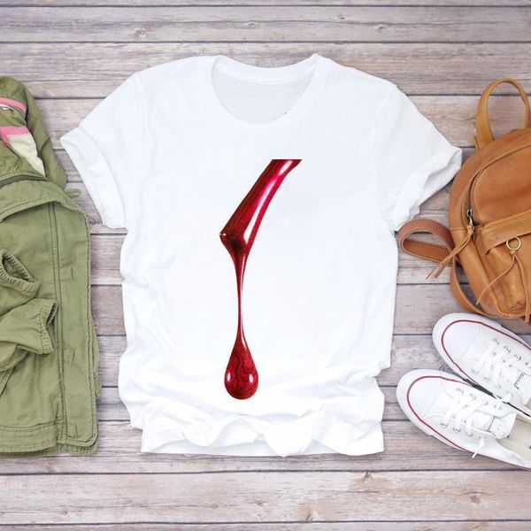 women 2021 summer fingernail 3d nail art printing fashion lady t-shirts t shirt ladies womens graphic female tee t-shirt, White
women 2021 summer fingernail 3d nail art printing fashion lady t-shirts t shirt ladies womens graphic female tee t-shirt, White