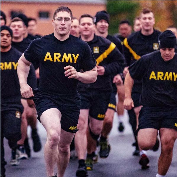 new fitness soldiers training sports t-shirt pure cotton men's loose size youth sports usa army fashion homemade t shirt, White
new fitness soldiers training sports t-shirt pure cotton men's loose size youth sports usa army fashion homemade t shirt, White
